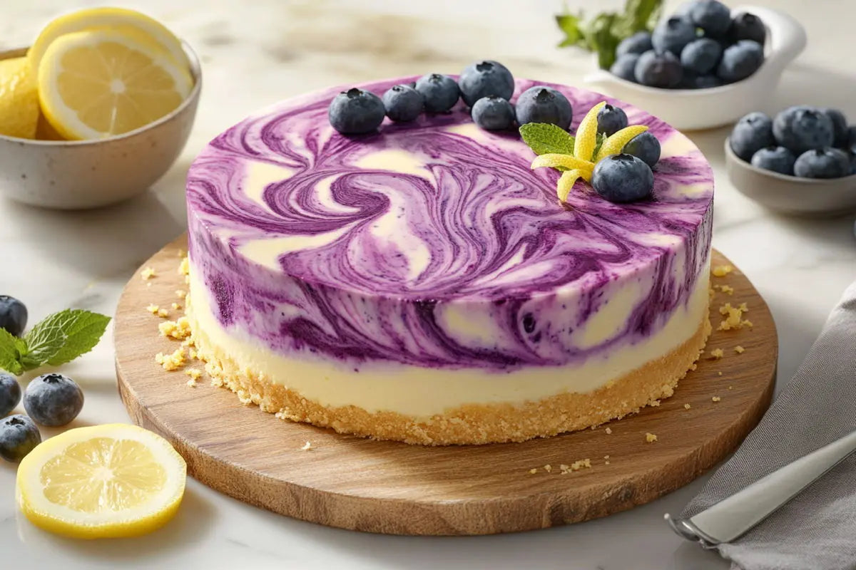 Lemon-Blueberry Cheesecake MiMi DeLights